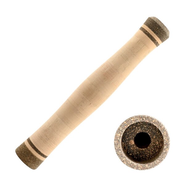 Fly Rod Grip, Full Wells with cutout, Super grade Cork fly rod grip